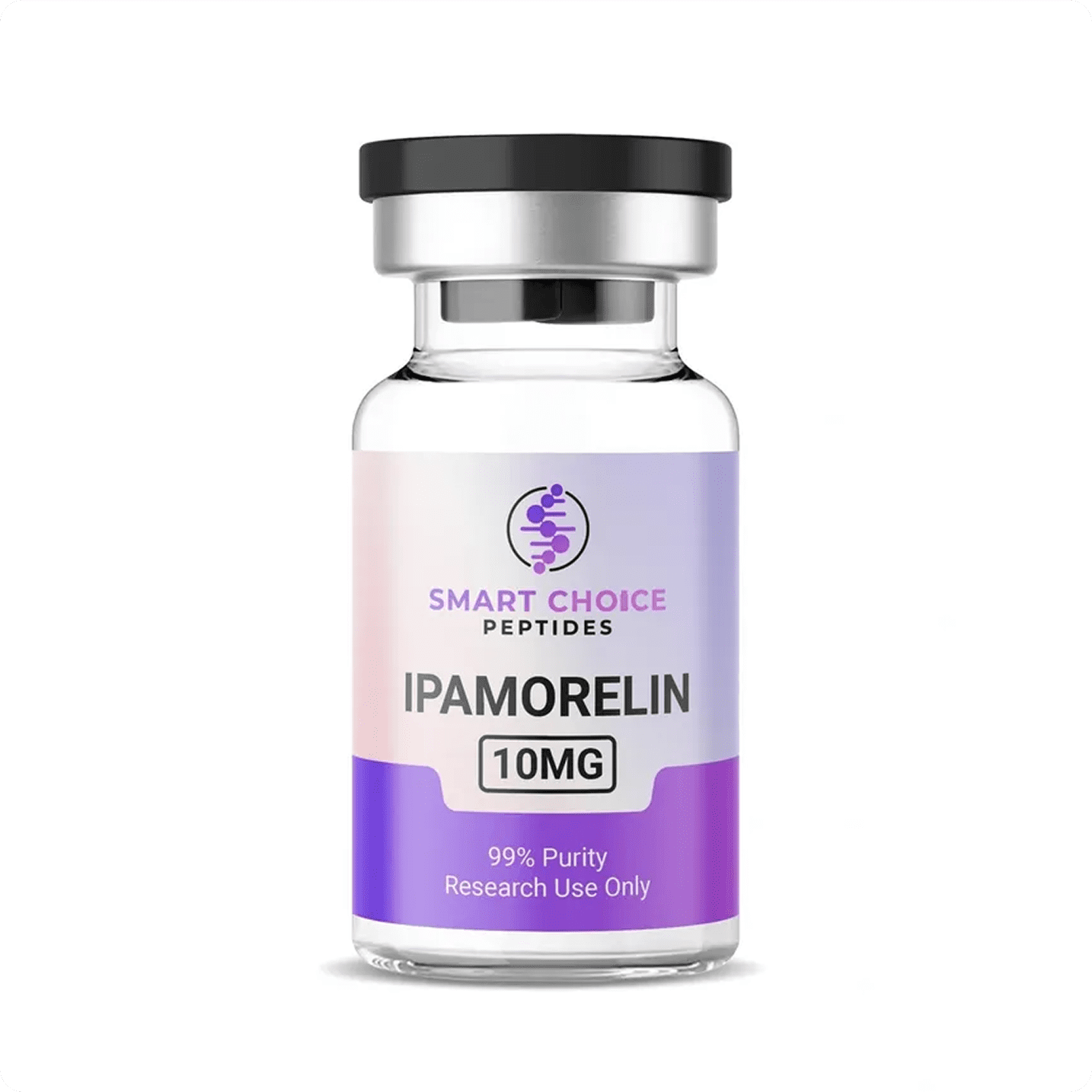Vial of Ipamorelin peptide